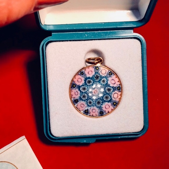 Auth Venetian Glass Pendant Bought+Made in Venice - Picture 2 of 5